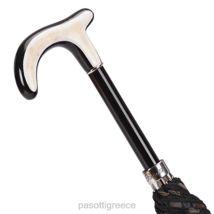 ομπρέλα | PASOTTI 478 5880-1 n59 - ομπρέλα paisley με λαβή κόρνα 2N6B812 άνδρες